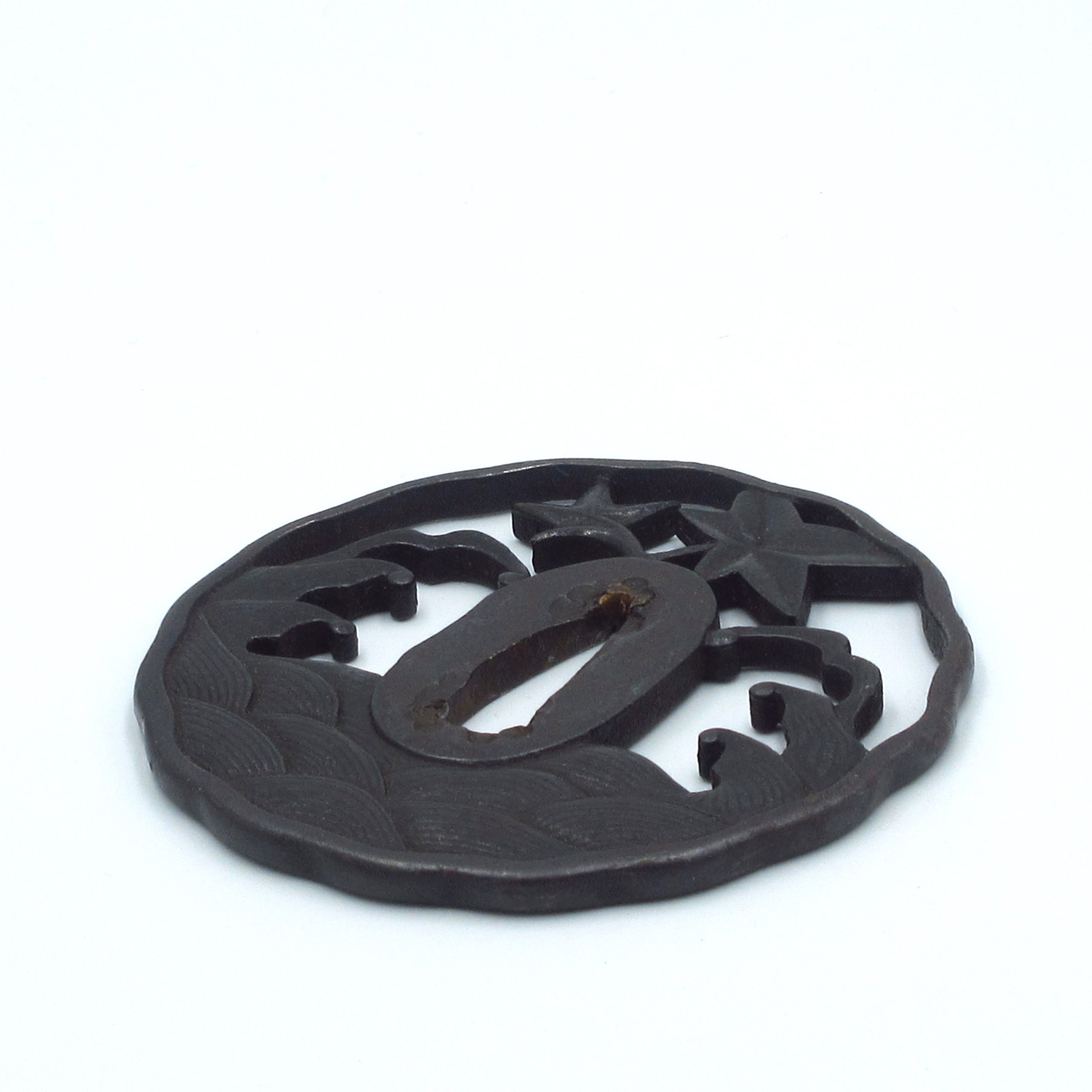 鍔 波と紅葉 - 濃州堂