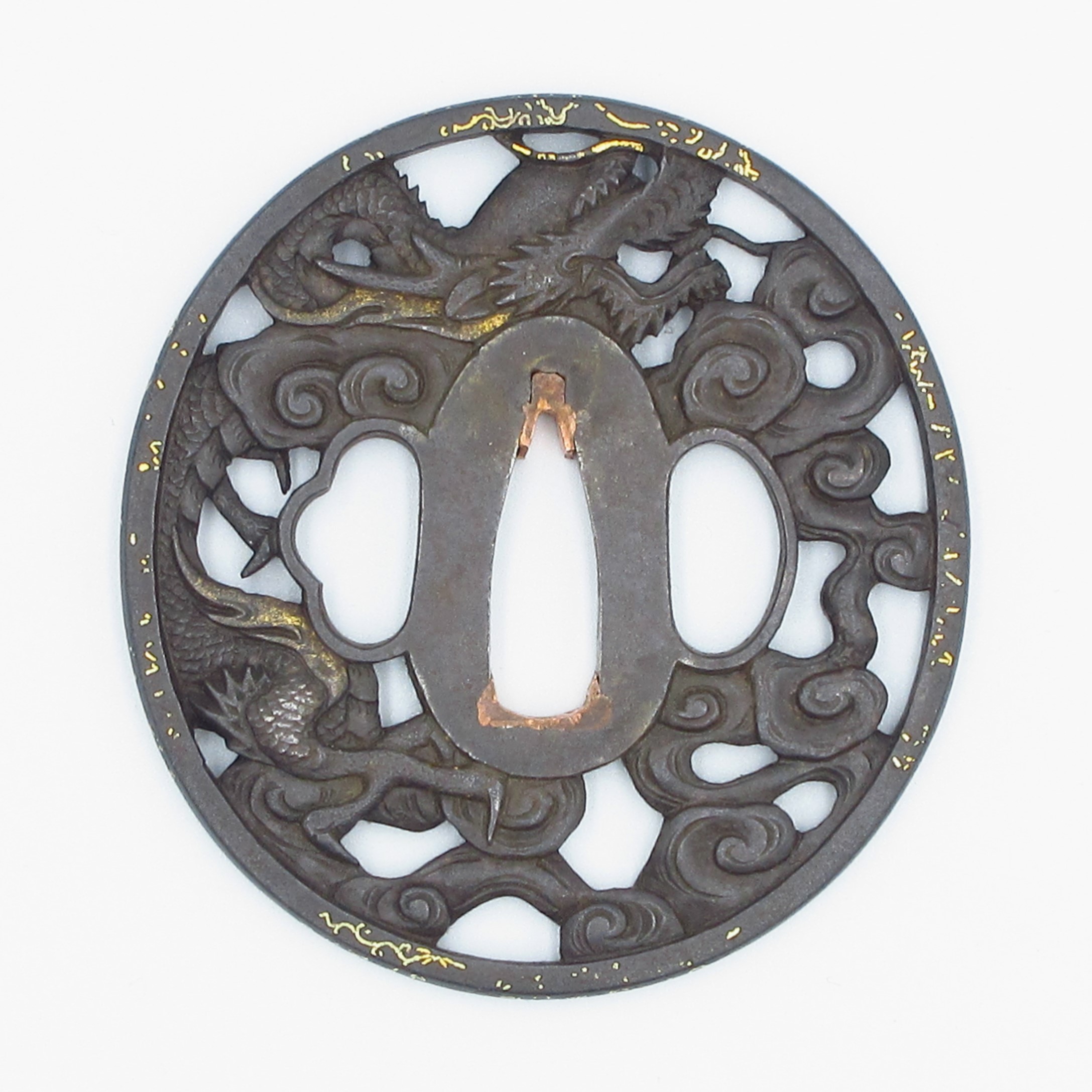 鍔 雲龍図 - 濃州堂