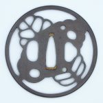 鍔 赤坂忠虎柏図透（現代） - 濃州堂