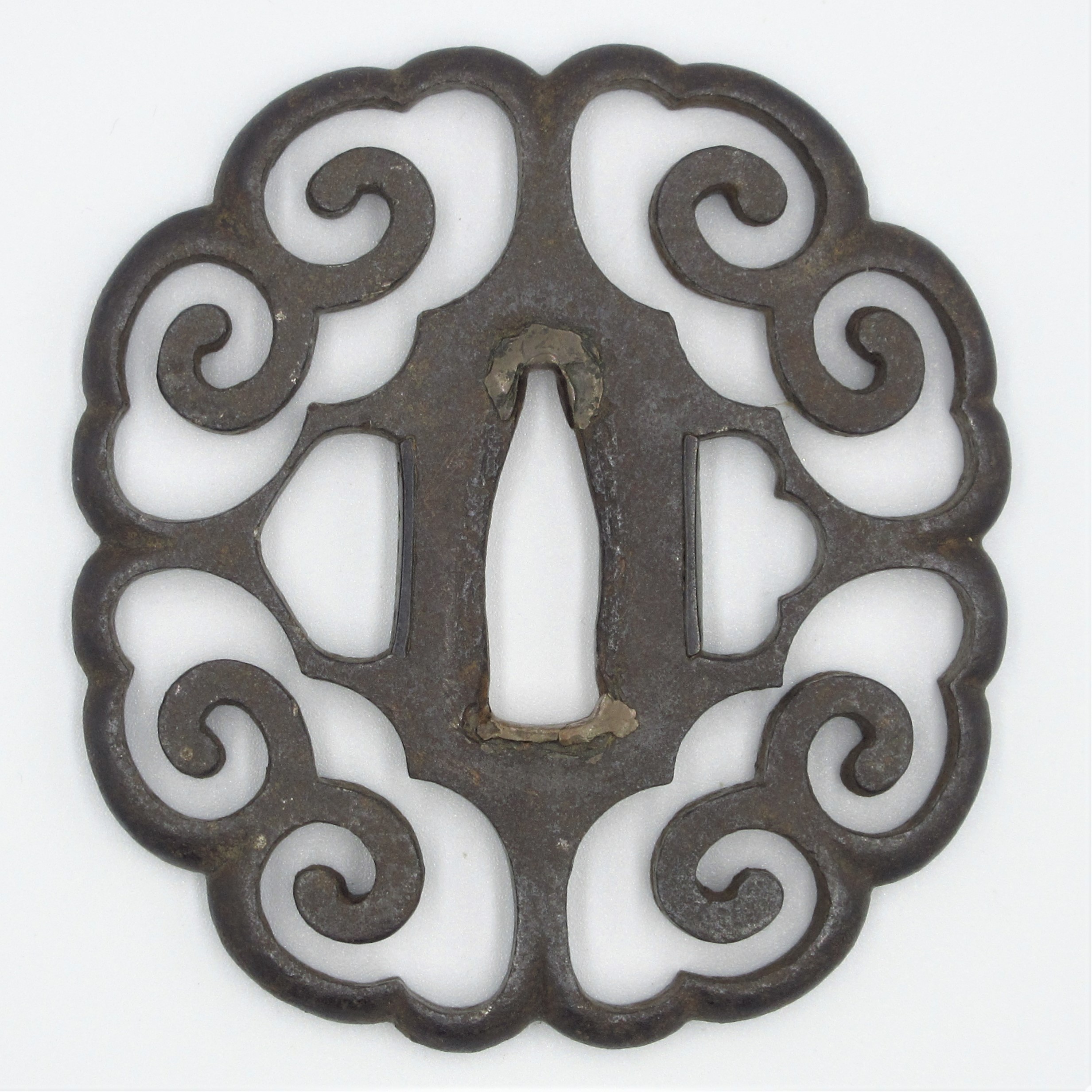 鍔 蕨手文透 - 濃州堂